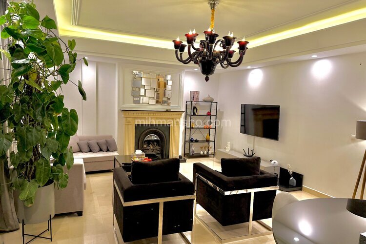 آپارتمان مبله دوخواب لوکس گلنار در الهیه