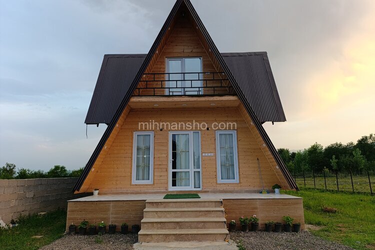 کلبه سوئیسی مبله تکخواب ونوس در ماسال