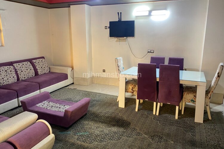 واحد تکخواب مبله 103 در هتل آپارتمان رینه