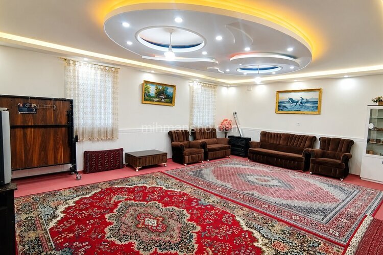 باغ ویلا تکخواب مبله در سلطانیه