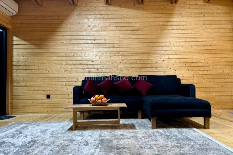 کلبه سوئیسی دوبلکس تکخواب کچاکومه واحد دل کومه در رشت