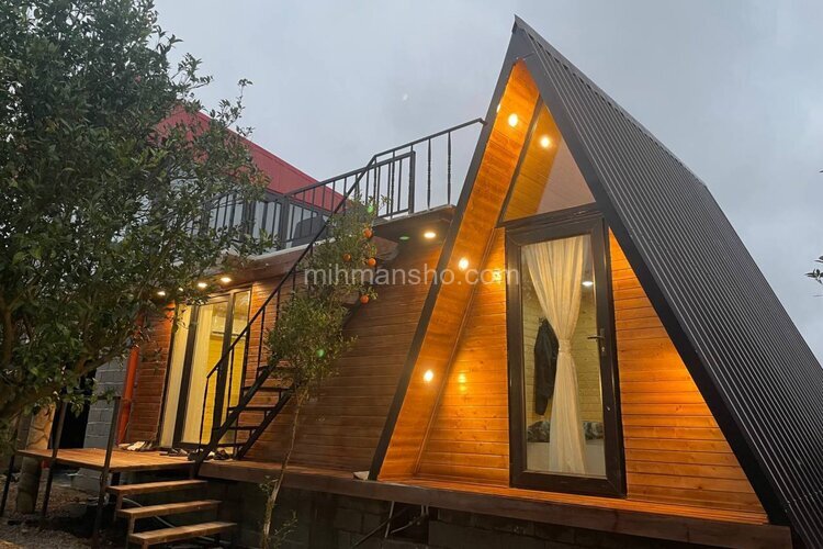 کلبه سوئیسی دوبلکس دوخواب در کلاچای