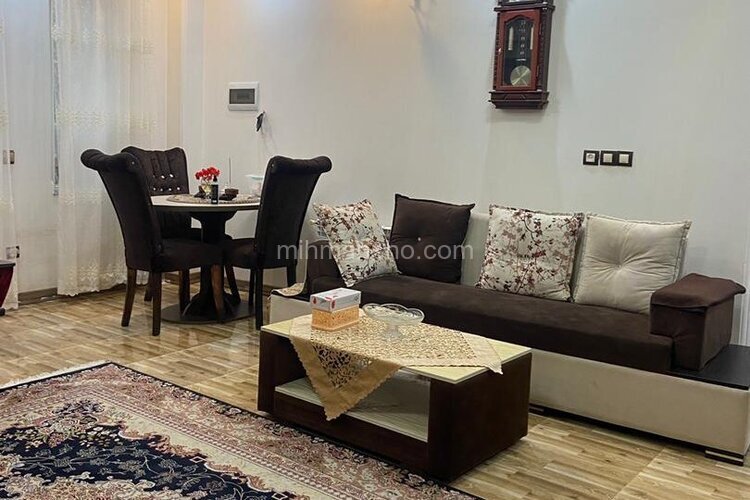 واحد تکخواب مبله در طبقه همکف ویلا رامسر