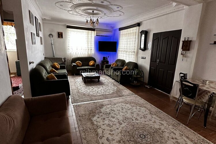 خانه ویلایی دو خواب مبله در سیاهکل