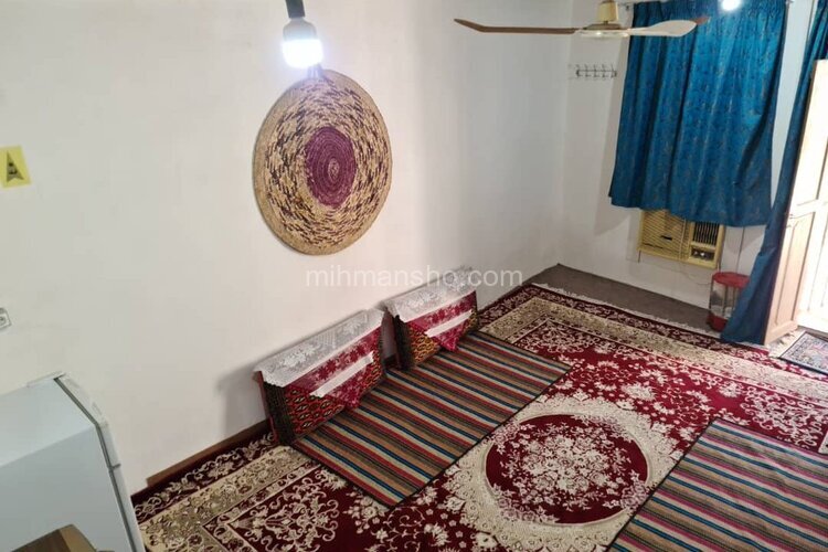 اتاق (1) در اقامتگاه بومگردی در بوشهر