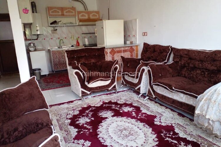 واحد دو خواب در طبقه همکف ویلا روستا رودبنه