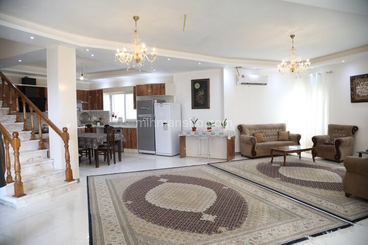 ویلای دوبلکس چهارخواب ساحلی در جویبار