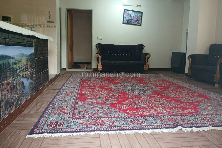 واحد مبله 2 خواب در طبقه همکف ویلا سوادکوه