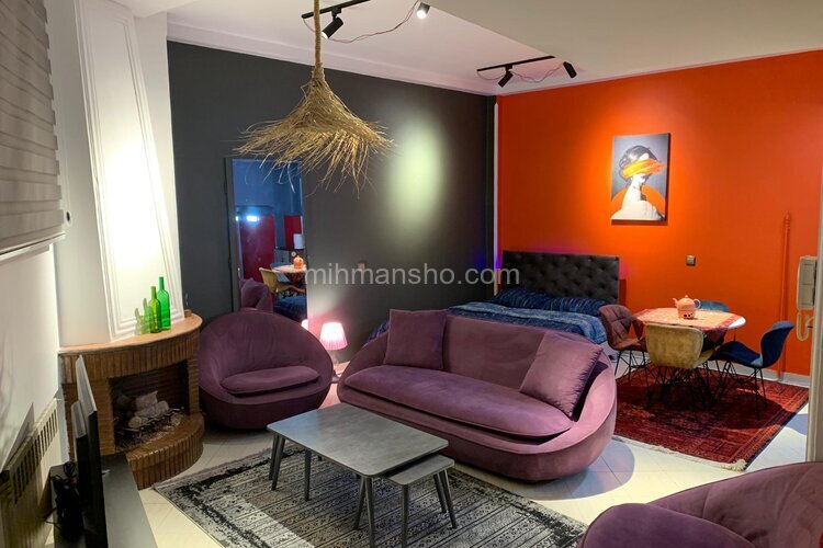 سوییت مبله 45 متری در سعادت آباد