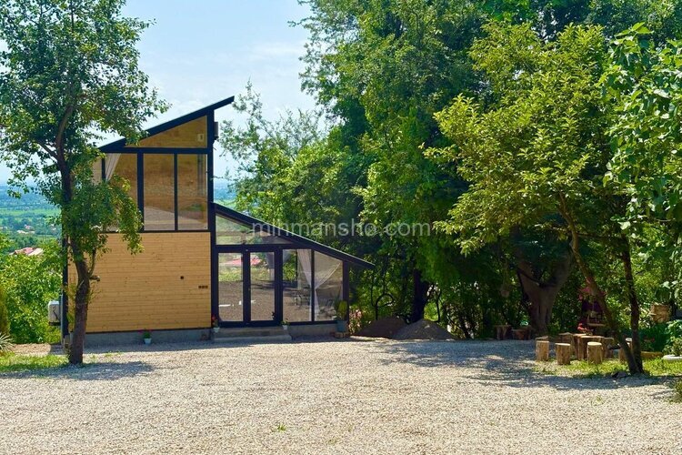 کلبه دوبلکس شیشه ای  دوخواب ملورین در ماسال