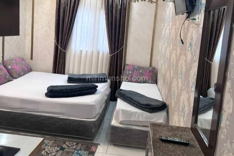 واحد 30 متری vip در هتل آپارتمان مشهد