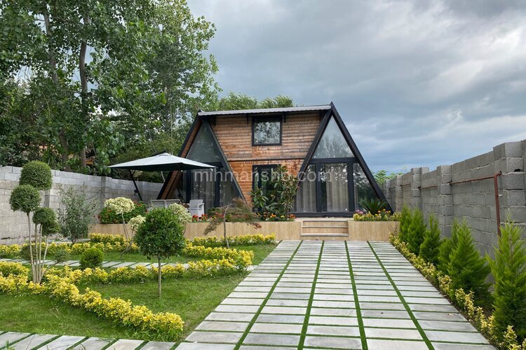 کلبه سوئیسی دوبلکس دوخواب گرین لانژ در ماسال