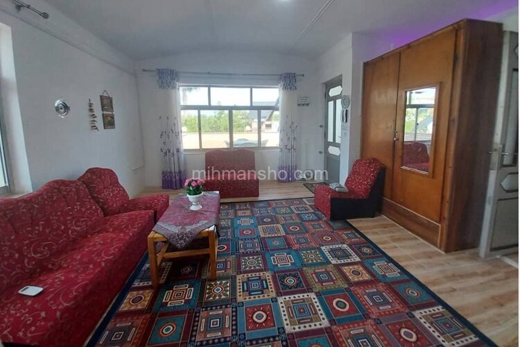 واحد مبله تک خواب در طبقه دوم ویلا در رامسر