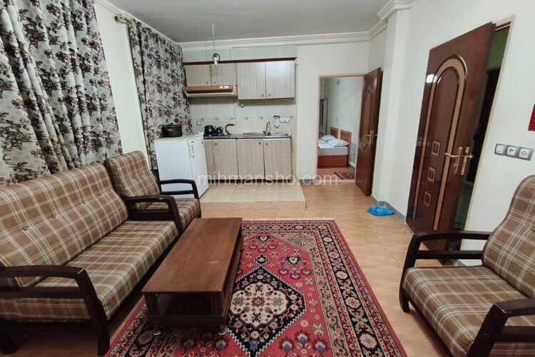 واحد دوخواب 4 نفره نگین در هتل آپارتمان سرعین