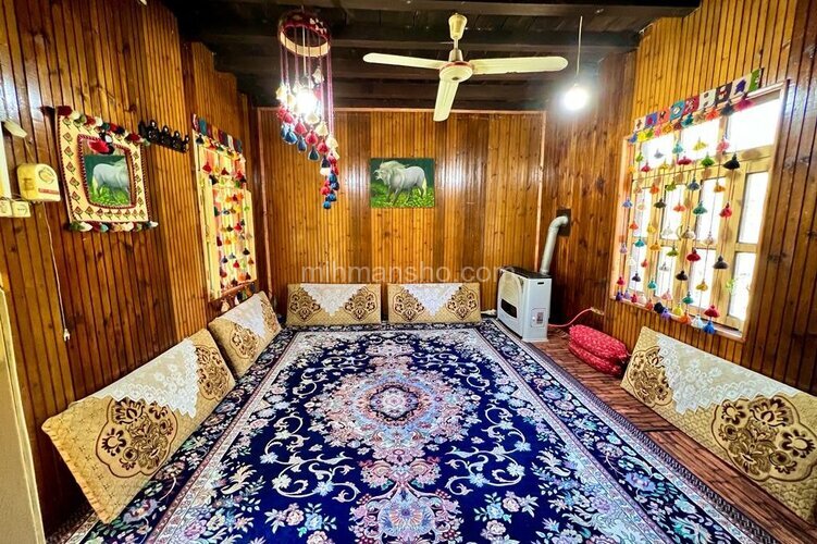 کلبه سنتی تکخواب آریا در شیرگاه