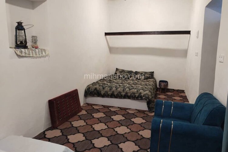 اتاق مبله بادگیر در اقامتگاه بومگردی قشم