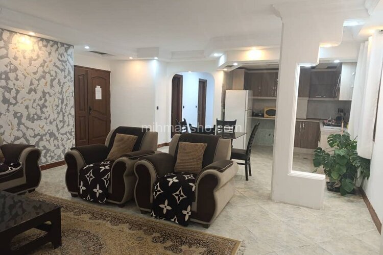 آپارتمان مبله دو خواب 3 در کیش