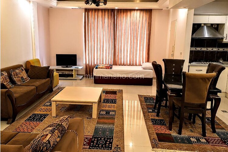 واحد تکخواب 04 در هتل آپارتمان در کیش