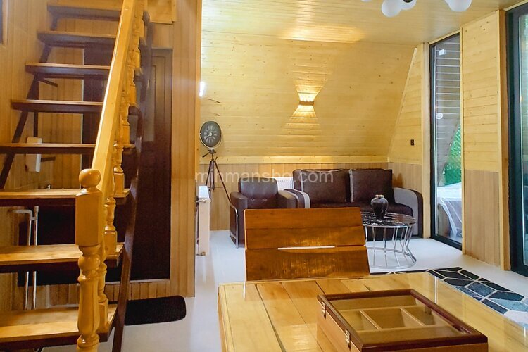 کلبه سوئیسی دوبلکس تکخواب کمند سوادکوه