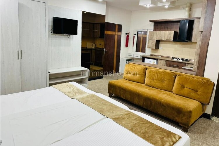 واحد 40 متری مبله در هتل آپارتمان در مشهد