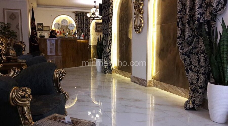 اتاق دونفره لوکس در هتل آپارتمان در مشهد