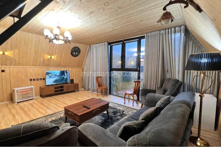 کلبه سوئیسی تکخواب ملانیکا در چالوس