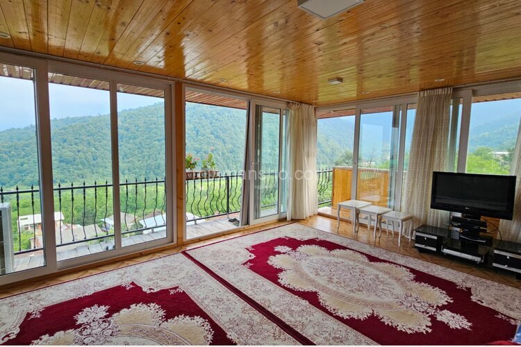 آپارتمان مبله دوخواب یاقوت شیشه ای لفور در شیرگاه