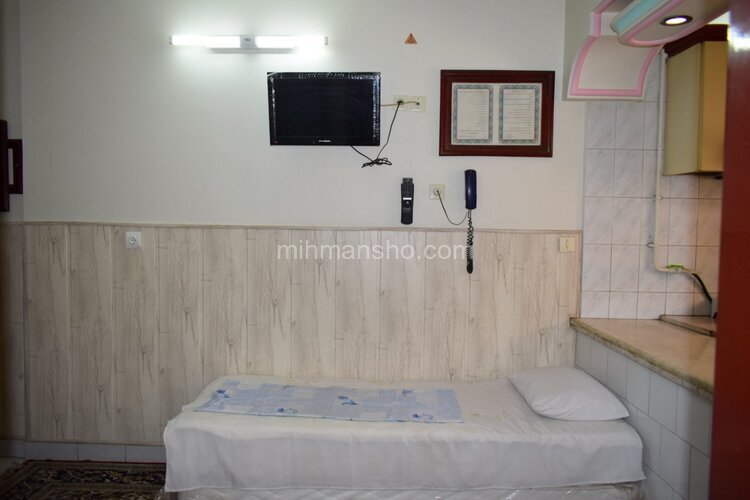 واحد تکخواب (4نفره) درهتل آپارتمان درمشهد