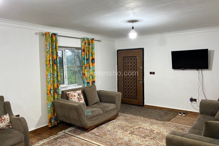 واحد تکخواب مبله در طبقه ی همکف ویلا سواد کوه