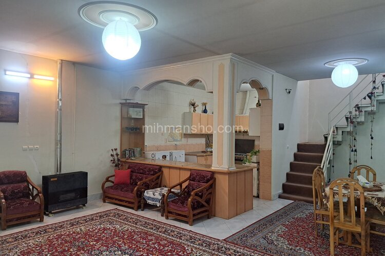 ویلا دوخواب مبله خرمالو در اصفهان