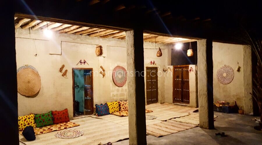 اتاق دراقامتگاه بومگردی در قشم