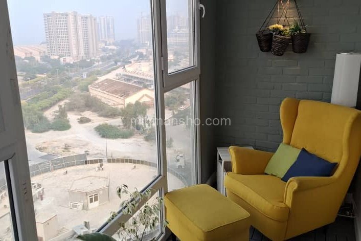 آپارتمان مبله دوخواب برج دید دریا اکواریومی در کیش