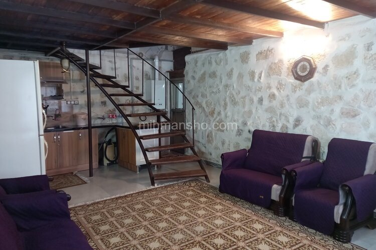 کلبه سوئیسی دوخواب تریپلکس در مرزیکلا