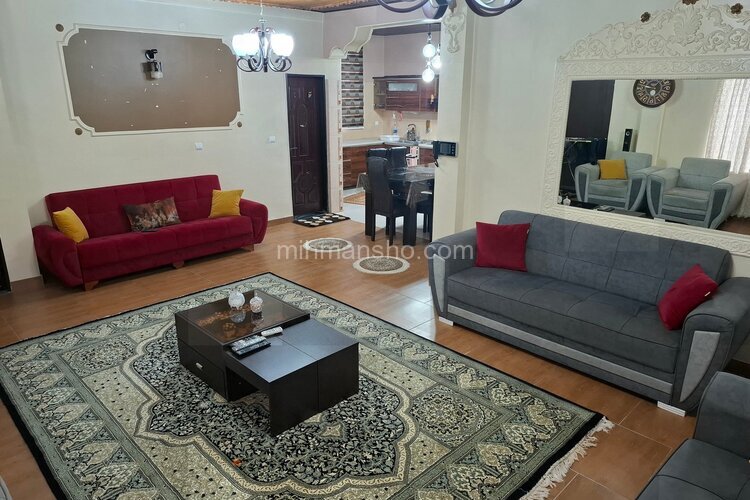 ویلا مبله تکخواب گل سرخ در چالوس