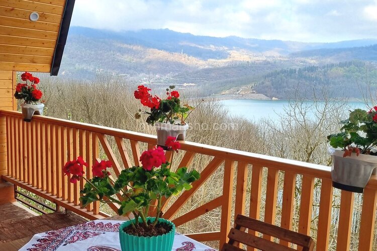 کلبه سوئیسی دوبلکس دوخواب استخردار در سوادکوه