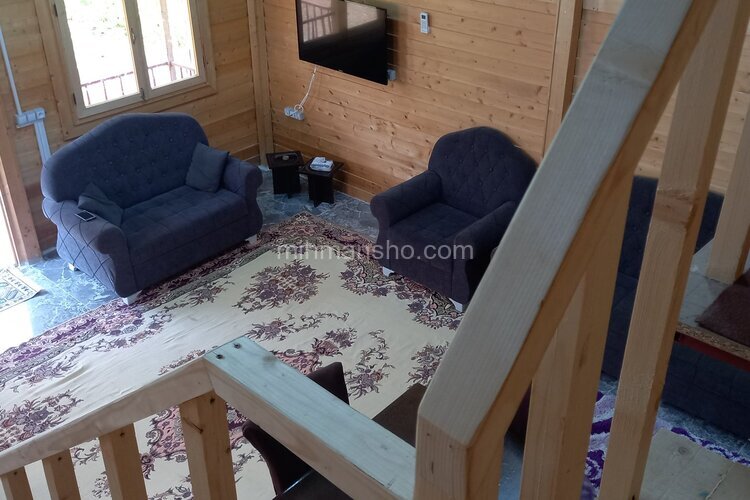 ویلا چوبی دوبلکس دوخواب در ماسال