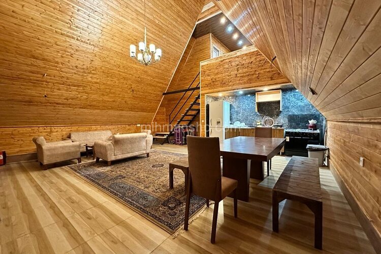 کلبه سوئیسی مبله دوخواب سروستان در سوادکوه