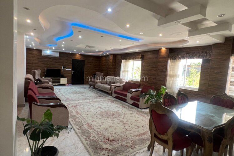 ویلا مبله دوخواب 120 متری شهرک شهریار در رشت