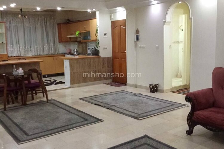 آپارتمان مبله دوخواب 4  در خیابان جیحون
