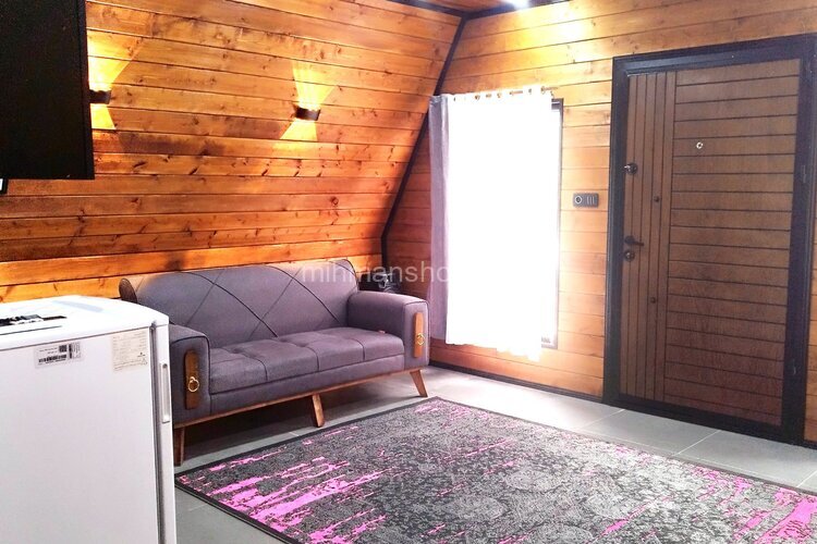 کلبه سوئیسی دوبلکس مبله تکخواب هیرکان در اسالم
