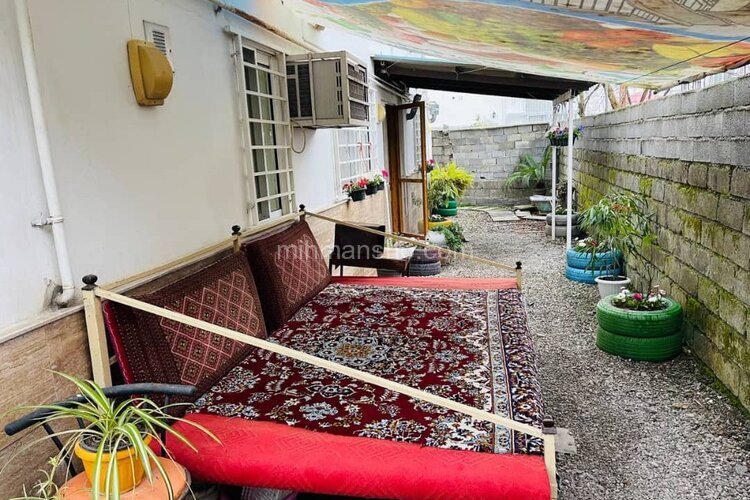 واحد مبله تکخواب در طبقه همکف ویلا آیدا در چالوس