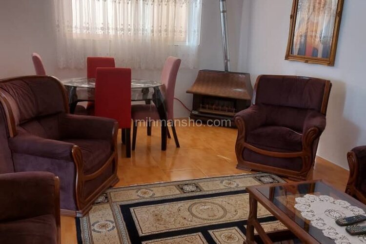 واحد مبله دوخواب در طبقه همکف ویلا در بندر انزلی