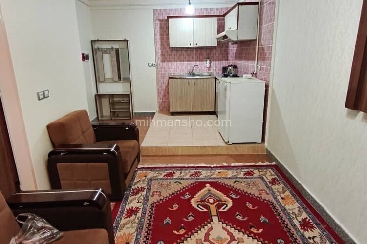 واحد تکخواب 3 نفره نگین در هتل آپارتمان سرعین