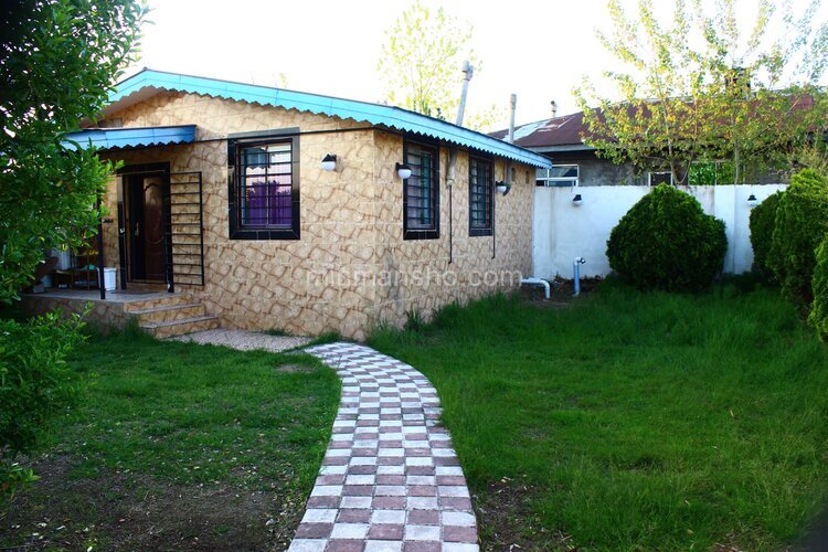 ویلا مبله دو خواب آلاچیق در زیباکنار