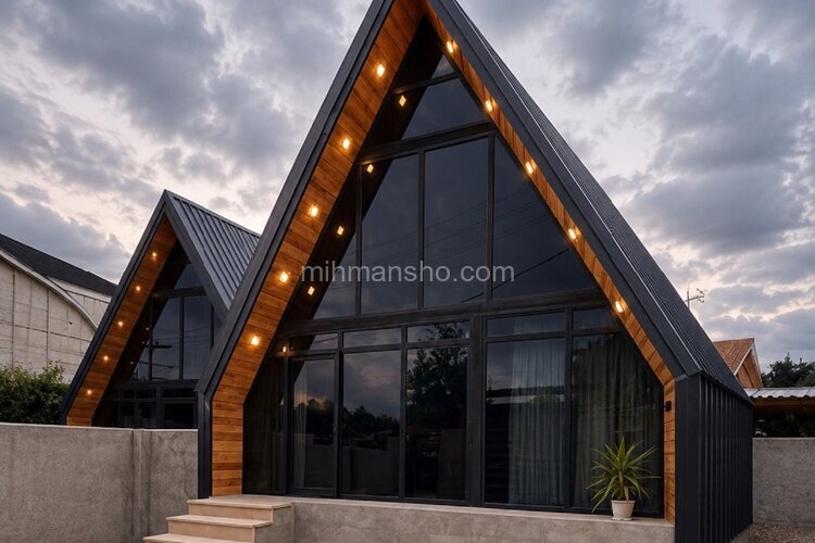کلبه سوئیسی دوبلکس مبله تکخواب  ژاو در  ماسال