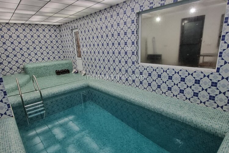 کلبه استخردار تکخواب نیلای در بومگردی رامیان