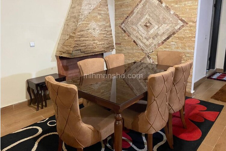 آپارتمان مبله دوخواب نیلوفر 10 vip در نمک آبرود