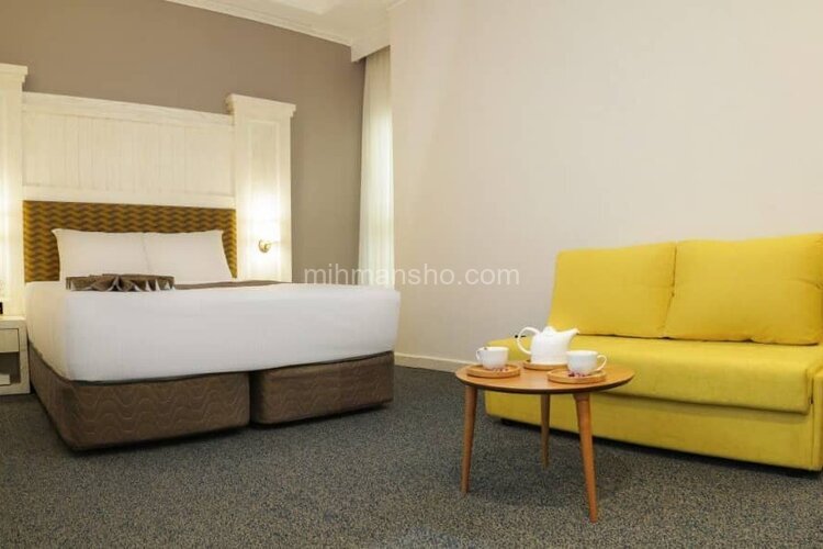 اتاق دبل در هتل مشهد