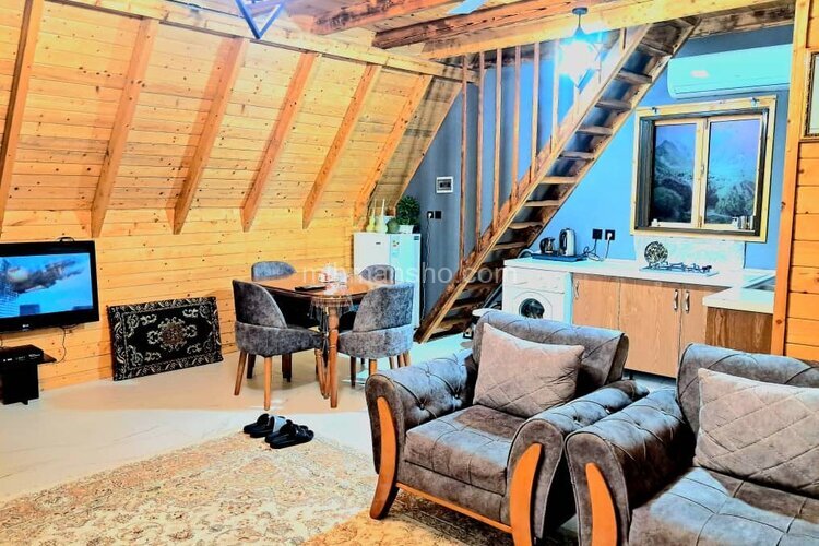 کلبه سوئیسی دوبلکس تکخواب امیر در بابل