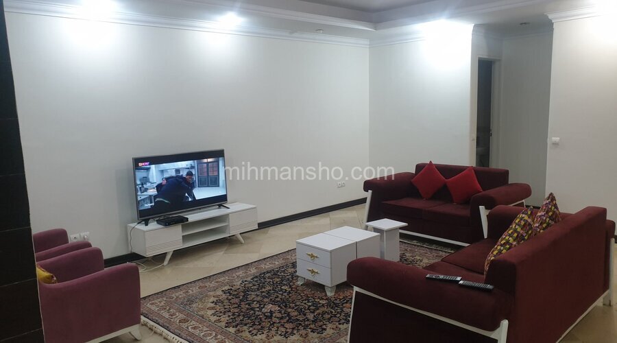 آپارتمان مبله  تکخواب زرتشت در خیابان ولیعصر